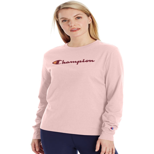 Champion Womens Classic Long-Sleeve Tee