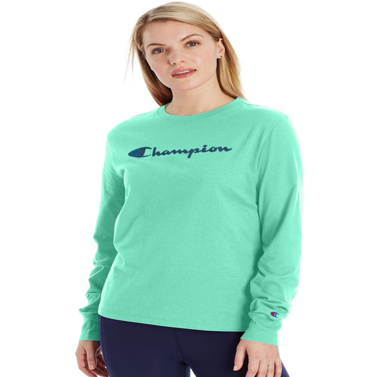 Champion Womens Classic Long-Sleeve Tee