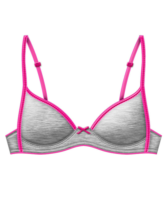 Hanes Girls` Molded Wirefree Bra 2-Pack