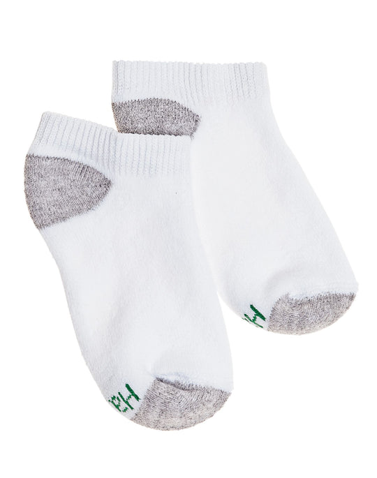 Hanes Boys No Show Comfortblend EZ Sort Socks 6-Pack