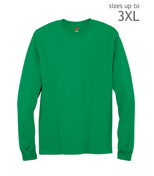 Hanes TAGLESS 6.1 oz. Comfortsoft Long Sleeve T-Shirt