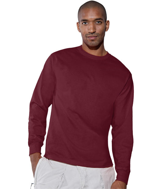 Hanes TAGLESS 6.1 oz. Comfortsoft Long Sleeve T-Shirt