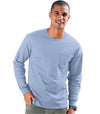 Hanes Men's TAGLESS Long-Sleeve T-Shirt with Pocket