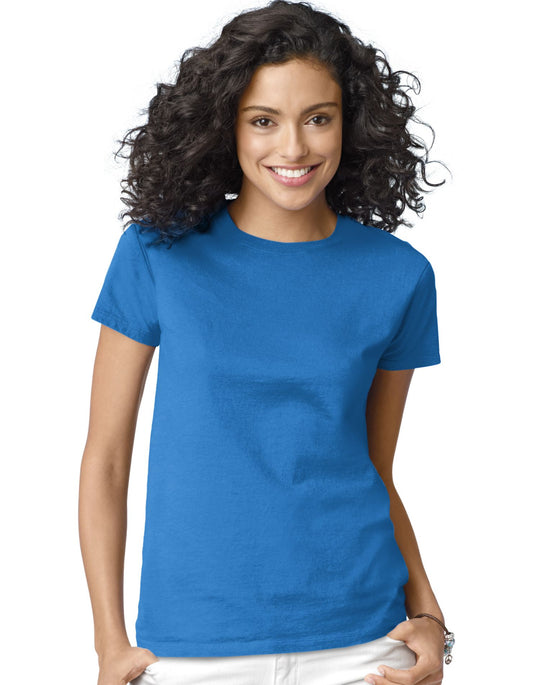 Hanes Women's Relax Fit Jersey Tee 5.2 oz