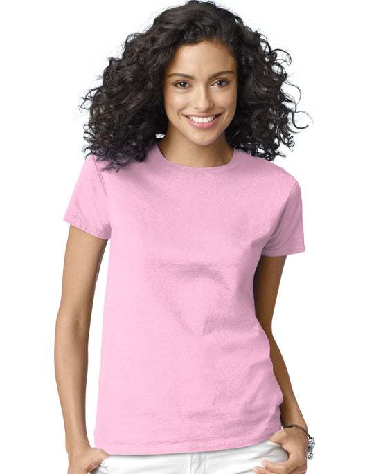 Hanes Women's Relax Fit Jersey Tee 5.2 oz