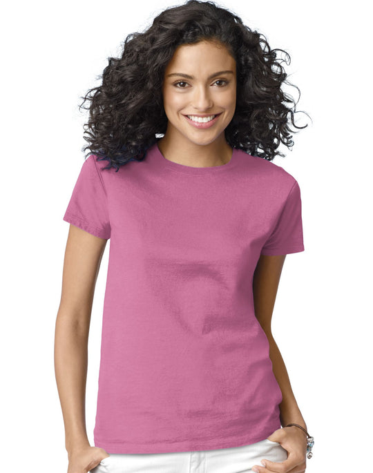 Hanes Women's Relax Fit Jersey Tee 5.2 oz