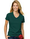 Hanes Relaxed Fit Women's ComfortSoft V-neck T-Shirt # 5780