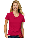 Hanes Relaxed Fit Women's ComfortSoft V-neck T-Shirt # 5780