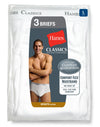 Hanes Classics White Briefs 3 Pack