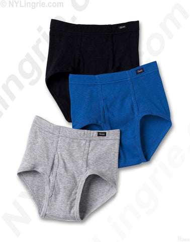 Hanes Classics Boys' No Ride Up Briefs 3 Pack