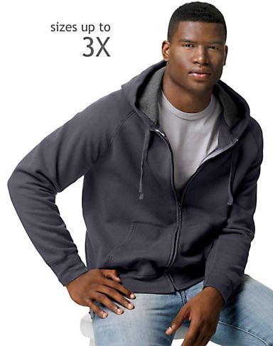 Hanes Men's Nano Sweats Zip Hoodie Sweatshirt