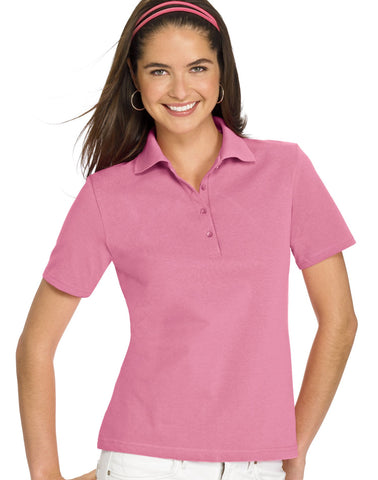 Hanes Women's 7 oz Hanes STEDMAN Cotton Pique Polo