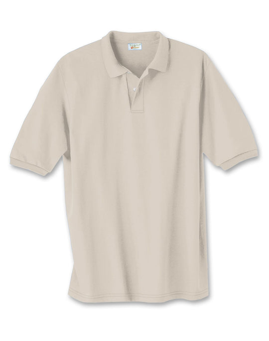 Hanes Cotton-Blend Jersey Men's Polo
