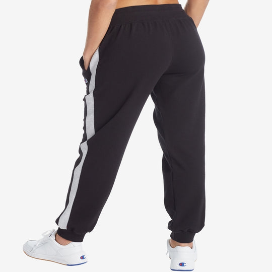 Champion Womens Campus French Terry Joggers With Taping