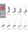 Hanes Mens FreshIQ Max Cushion Ankle 6-Pack