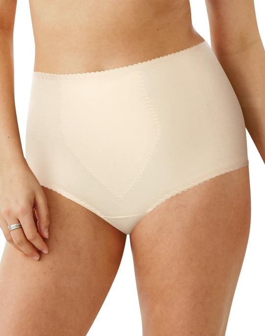 Hanes Womens Smoothing Brief With Tummy Control Panel 4-Pack