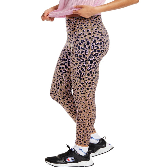 Champion Womens Sport Ultra High-Rise Full Length Print Tights, M