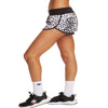 Champion Womens Print Sport Shorts, XL, Offset Leopard White