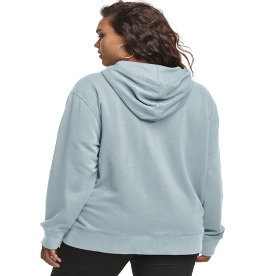 Champion Womens Plus Campus French Terry Zip Jacket