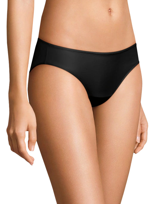 Hanes Womens Recycled Microfiber Bikini 3-Pack