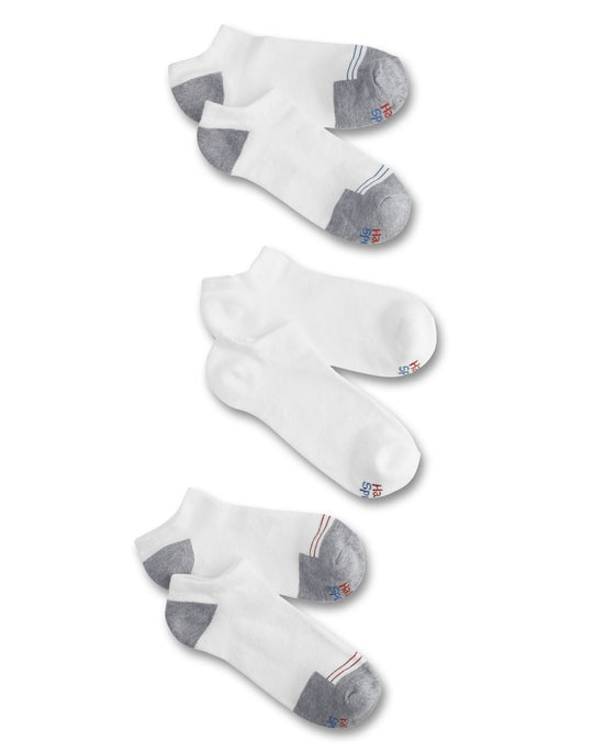 Hanes Full Mesh Women's Low-Cut Athletic Socks 3 Pairs