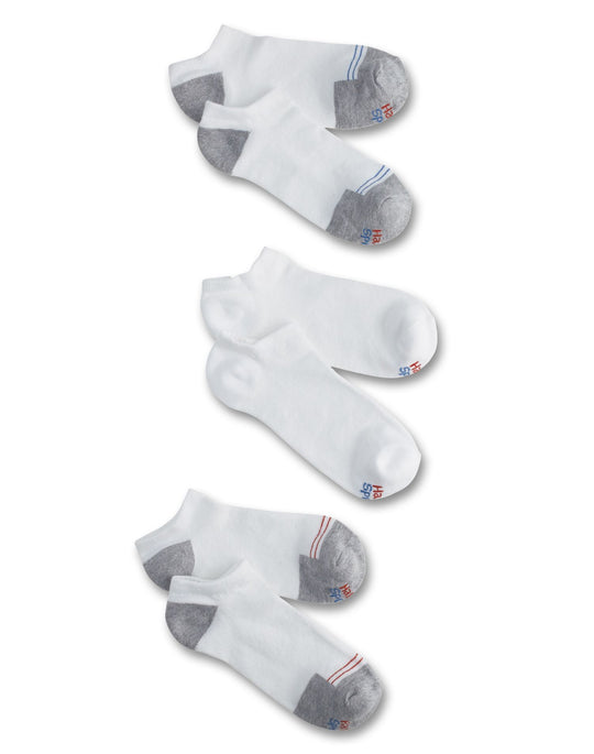 Hanes Full Mesh Women's Low-Cut Athletic Socks 3 Pairs