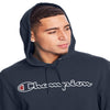 Champion Mens Middleweight Hoodie, L, Black