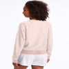 Champion Womens Campus French Terry Crew, L, Hush Pink