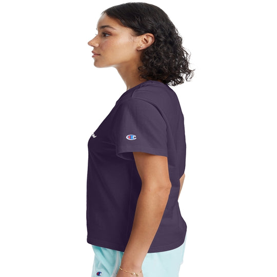 Champion Life Womens Girlfriend Tee, L, Black