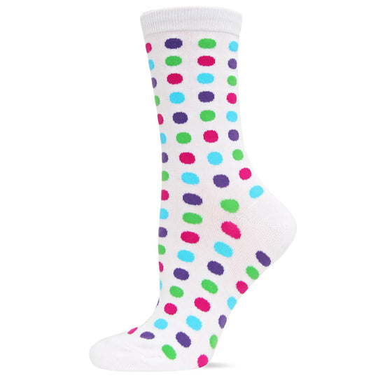 Hot Sox Womens Classic Large Dot Sock