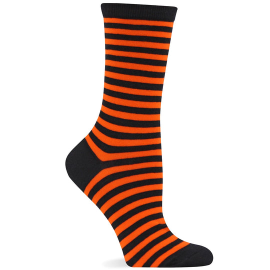 Hot Sox Womens Originals Thin Stripe Crew Sock