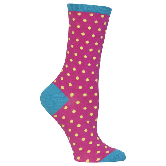 Hot Sox Womens Originals Small Polka Dots Sock
