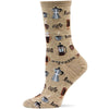 Hot Sox Womens Basics Coffee Socks