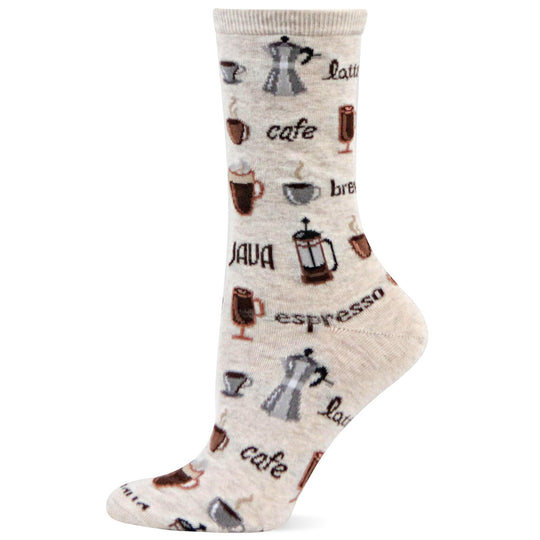 Hot Sox Womens Basics Coffee Socks