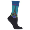 Hot Sox Womens Paris Sock