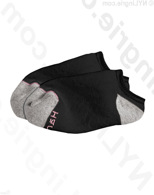 Hanes Women's Athletic No-Show Socks 6 Pairs