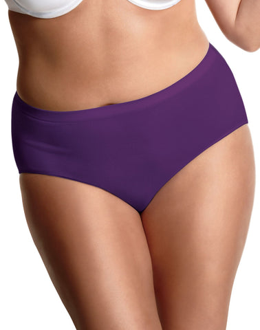 Just My Size Womens Seamless Comfort Brief 3 Pair