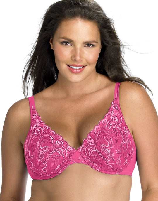 Playtex Secrets Side Smoothing Embroidered Undewire Bra