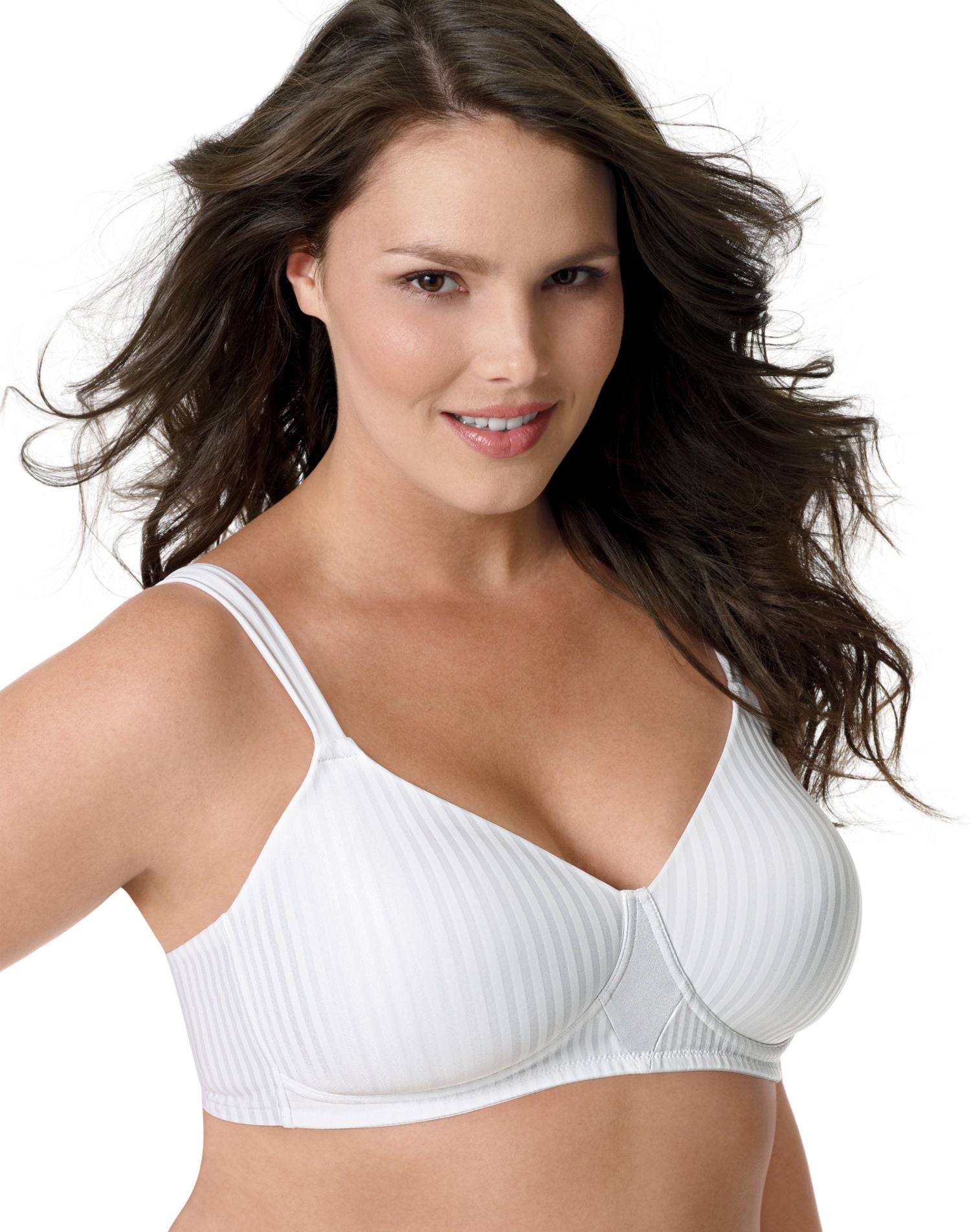 Playtex Ultimate Shoulder Comfort wirefree white bra size 36D