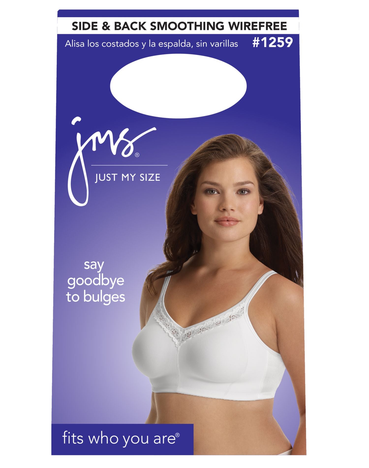 1259 - JMS Side and Back Smoothing Wirefree Bra