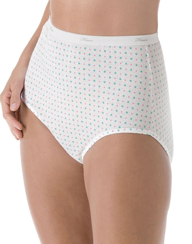 Hanes Plus Size Women's Cotton Briefs 5-Pack