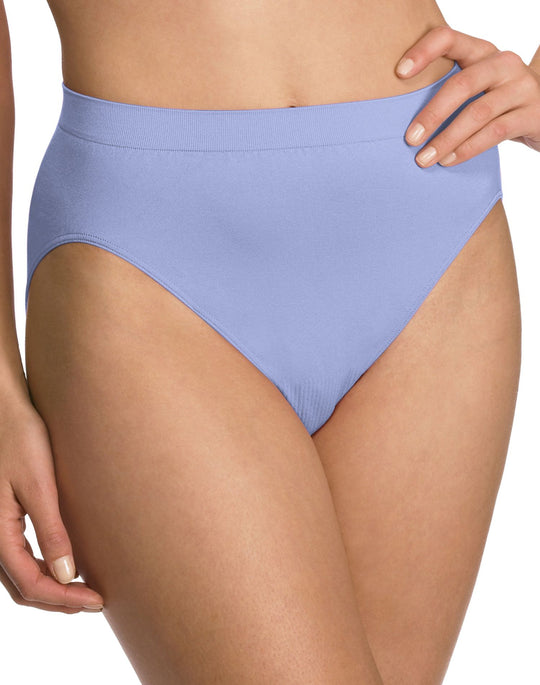 Bali Comfort Revolution Microfiber Solid Hi-Cut Brief