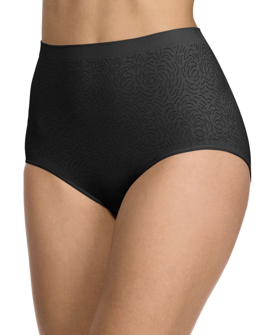 Bali Comfort Revolution Microfiber Damask Brief