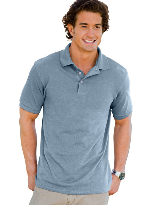 Hanes Men's 7 oz STEDMAN Cotton Pique Polo