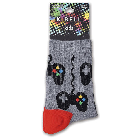 K. Bell Boy`s Controls Crew Socks