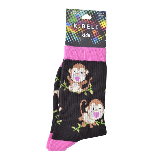 K. Bell Girl`s Crew Socks