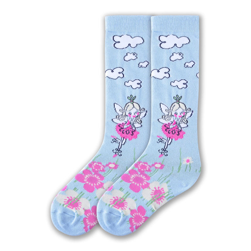 K. Bell Girls Garden Fairy Knee High Socks