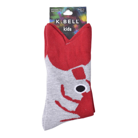 K. Bell Kid`s Wide Mouth Lobster Crew Socks