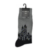 K. Bell Men`s Graphic Crew Socks