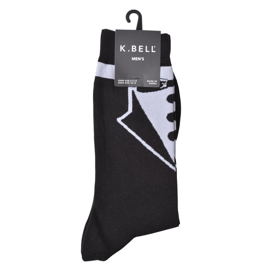 K. Bell Men`s Cotton Blend Crew Socks